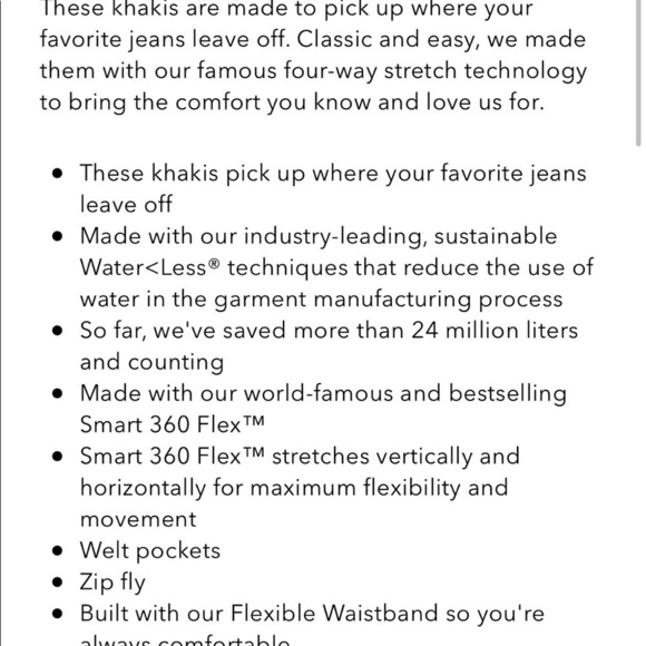 ⭐️HP⭐️ Sz32wx34L Dockers Alpha collection slim fit khakis VGUC - Picture 10 of 10